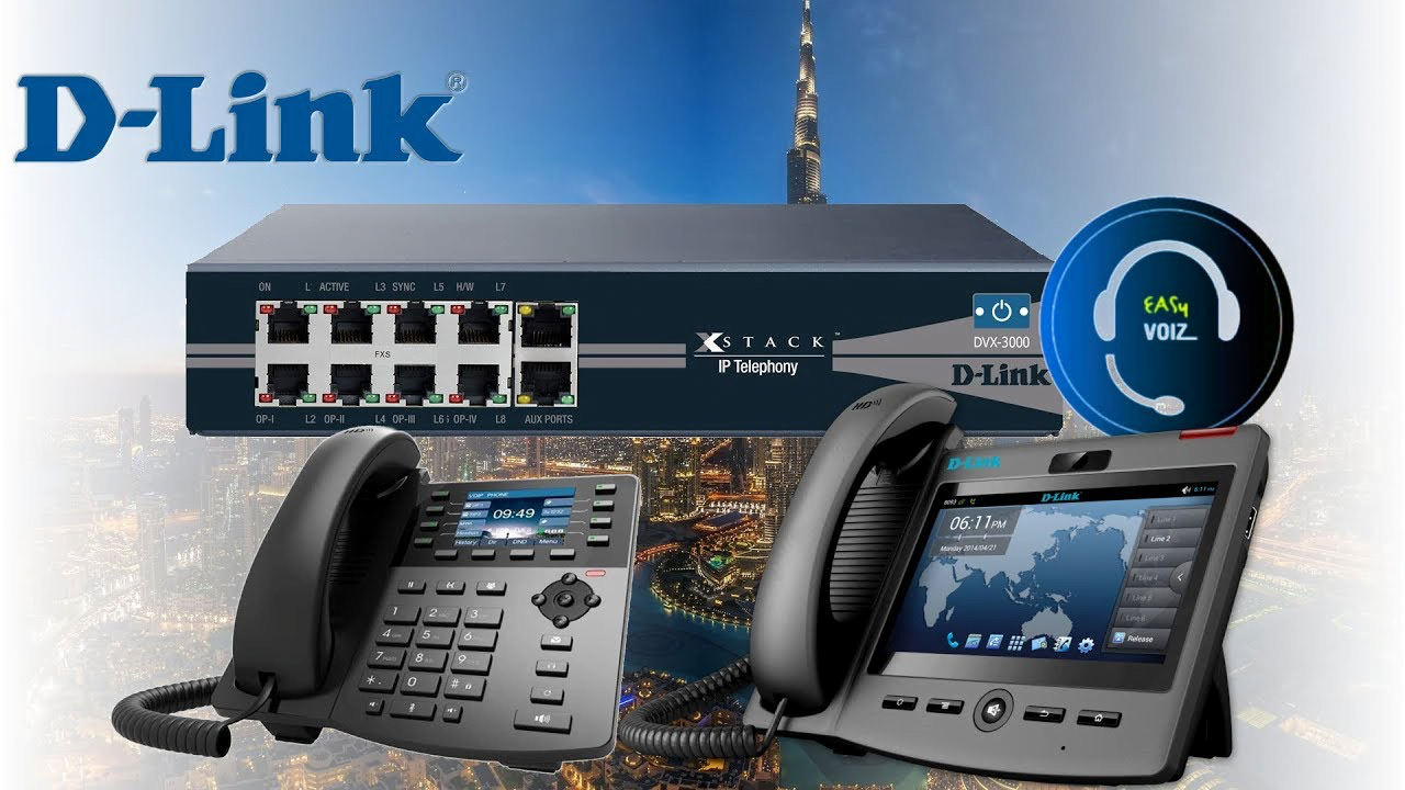 D-Link IP PBX Telecom Solutions