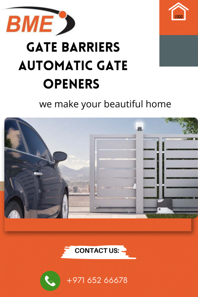 Nice Pioneer in Designing Intelligent Gate, Garage Door and Barrier Automation Systems in Sharjah, UAE
