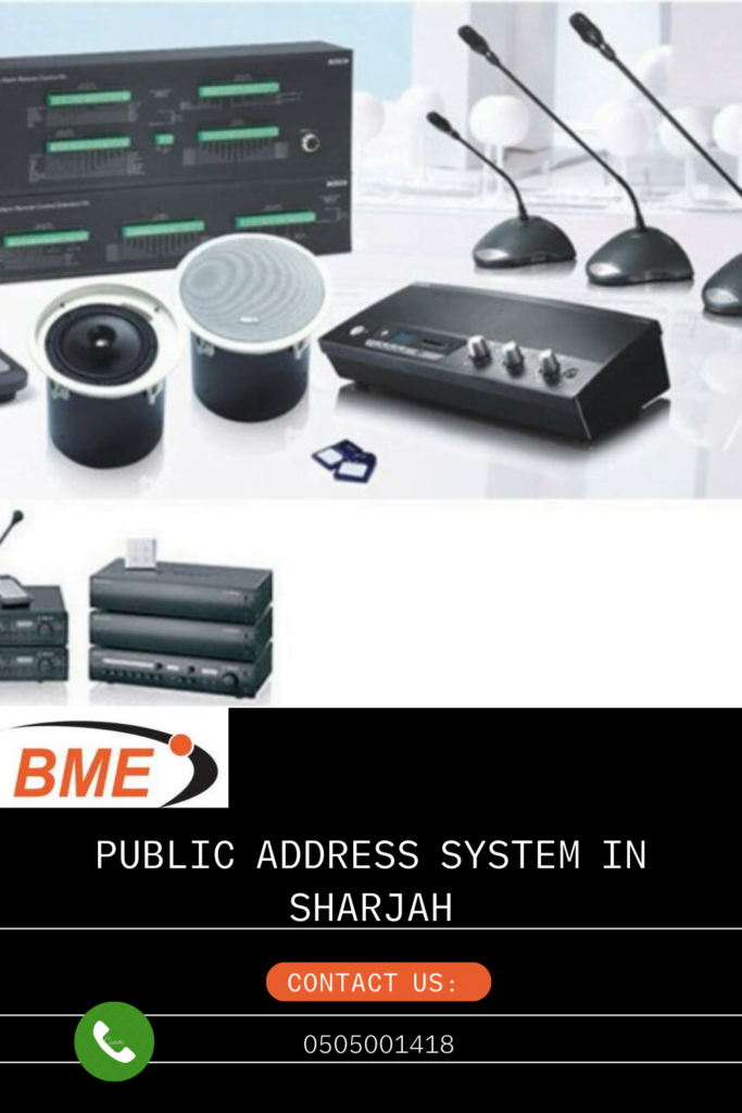 Best public address system in Sharjah UAE