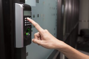 fingerprint door lock installation