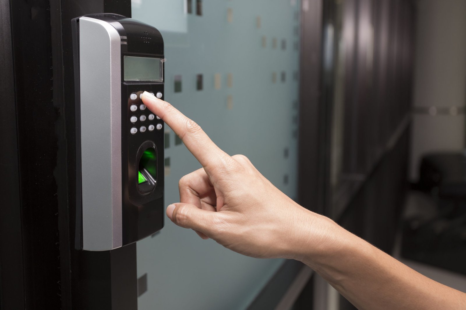 fingerprint door lock installation